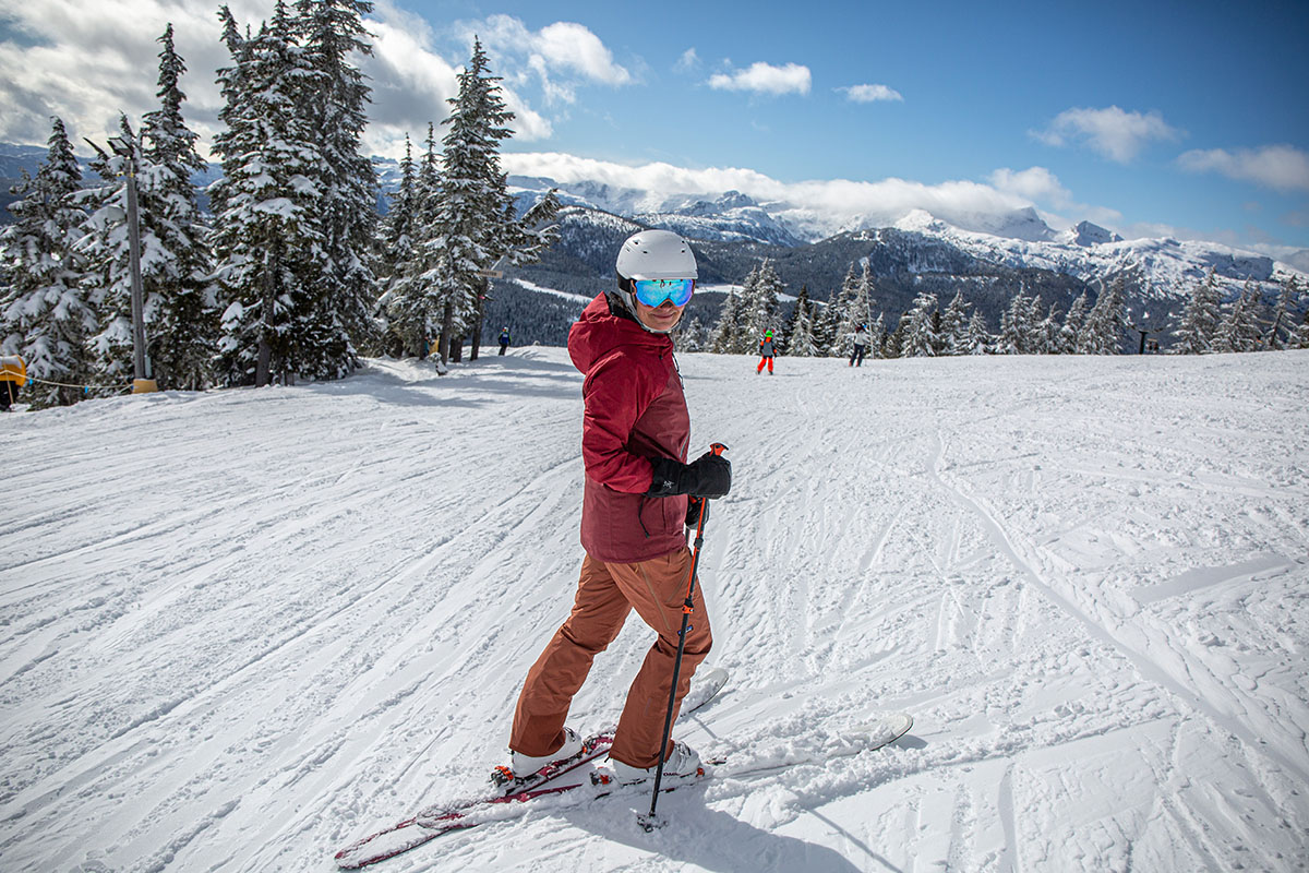 Patagonia Insulated Powder Town Pants (middle of run)